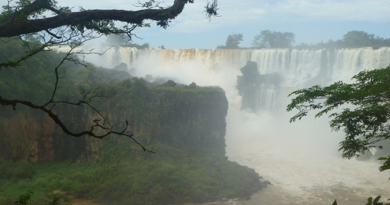 Gazing at the Edge of the World in Puerto Iguazu, Argentina