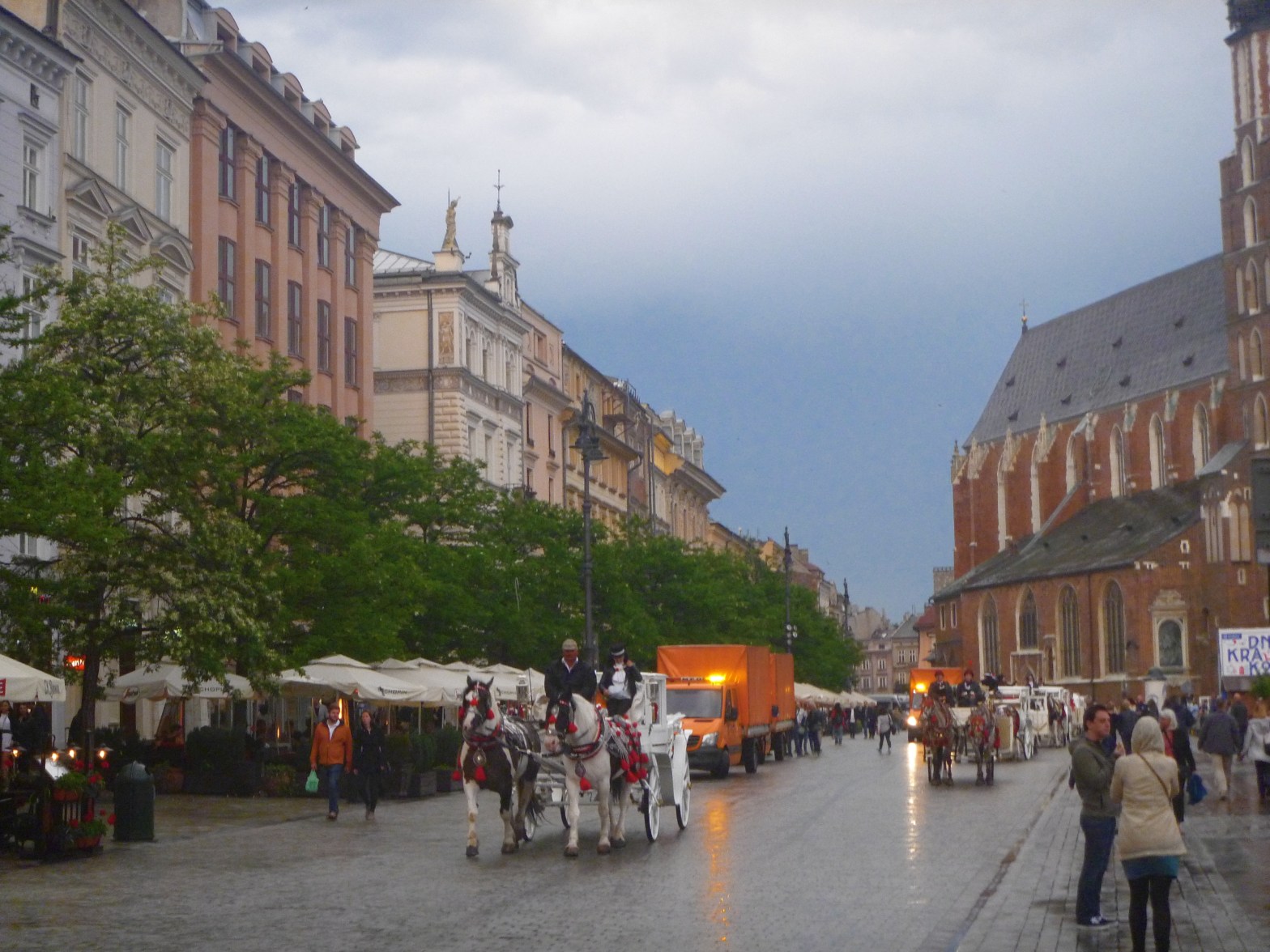 On an Ebb and Flow through Krakow