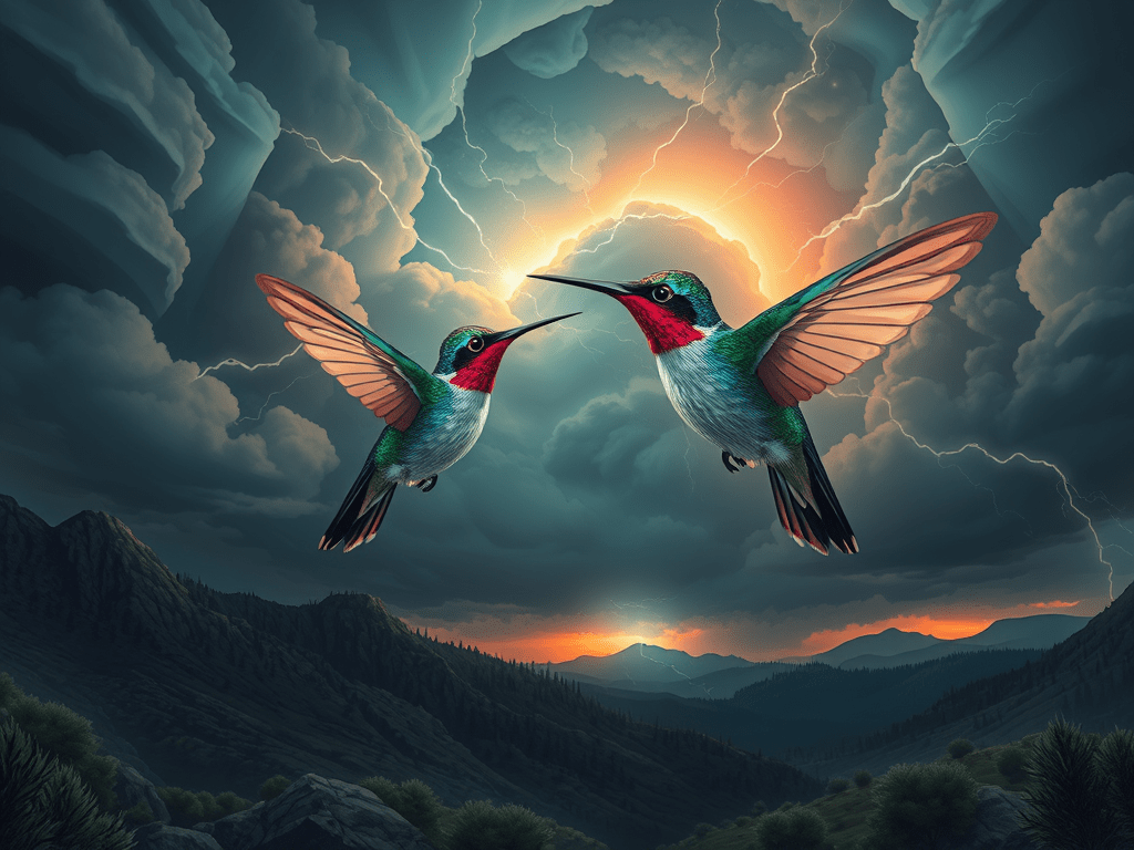 Wings in the Silence: Hummingbirds, A Storm, and Wilderness Magic